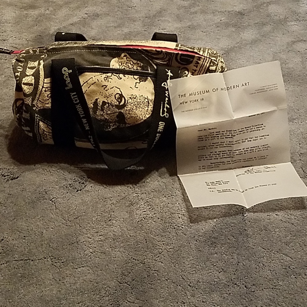 Andy Warhol Dollar Bill purse